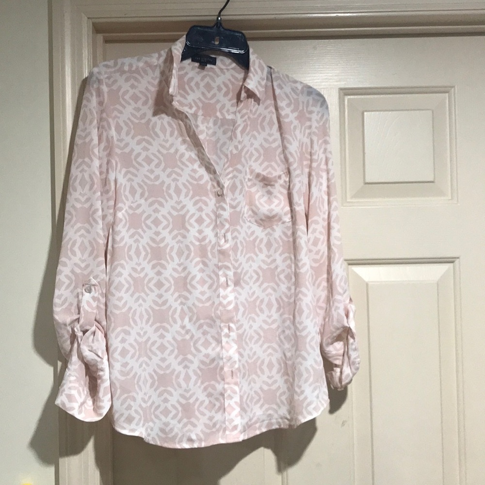 Light pink button-down
